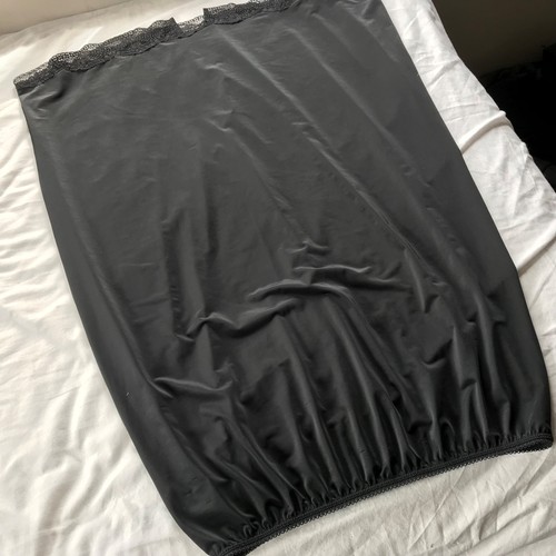 Ladies black slip marks - black,