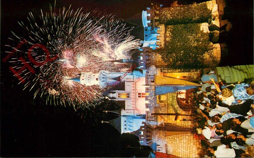 Picture postcard disneyland - picture, postcard:-disneyland