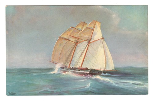 War schooner from - 19th, century