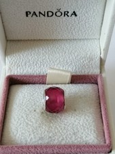 Pandora Petite Maroon Faceted Murano Charm