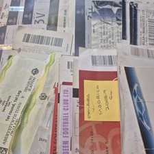 USED MATCH TICKETS - Europeans