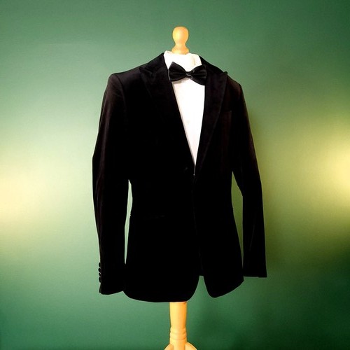 Moss velvet blazer mens 40l - blazer,