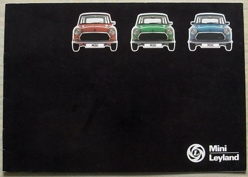 Leyland mini range - car, sales