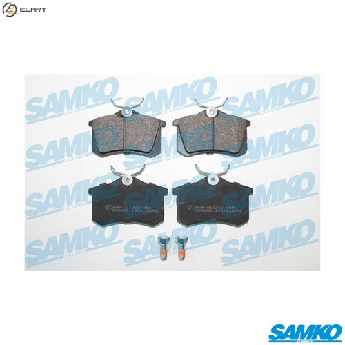 Brake pad set disc - set,