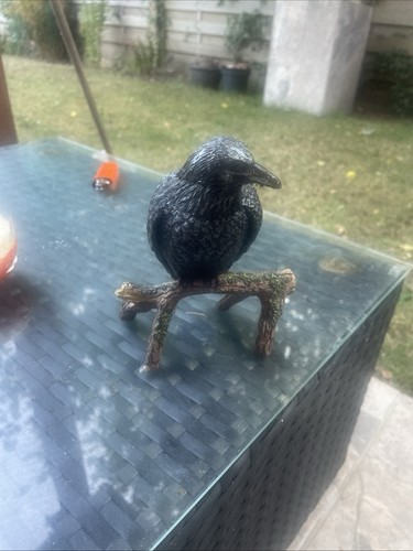 Gothic raven ornament - raven,
