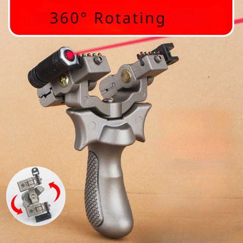 Rotating red dot laser - rotating,