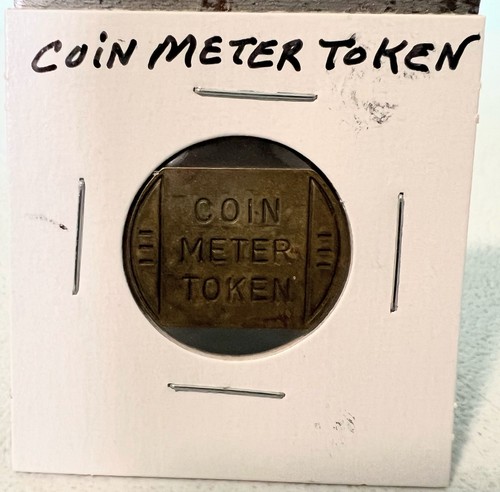 Coin meter oval shaped - coin,