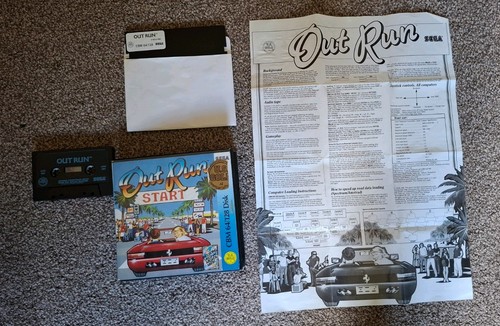 Outrun commodore disk - commodore,