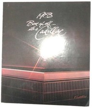 1983 CADILLAC   DEALER CATALOG