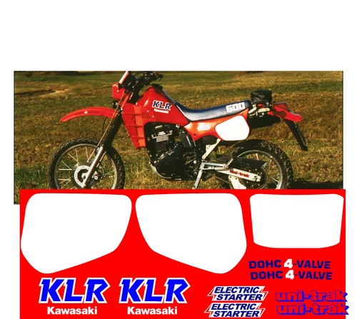 Kawasaki klr 600 stickers - klr,