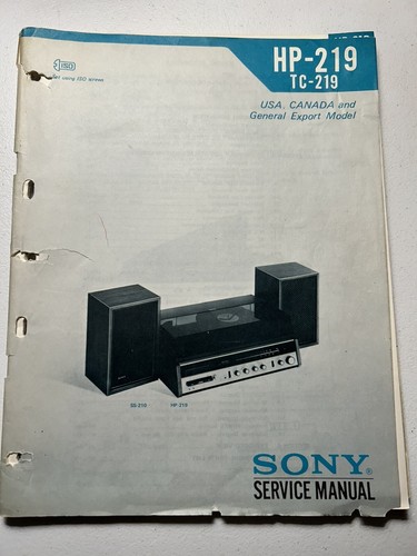 Sony 219 music center - hp-219,