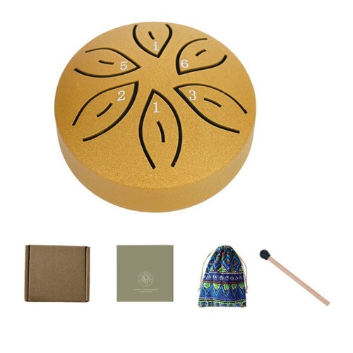 Colorful steel tongue drum - steel,