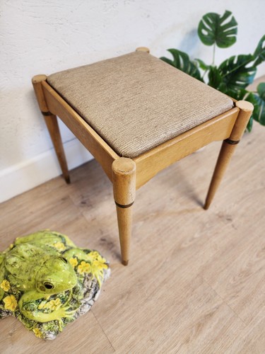 Vtg singer danish modern stool - vtg,