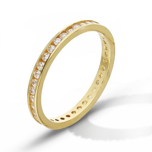 Carat yellow gold ring with - 18,