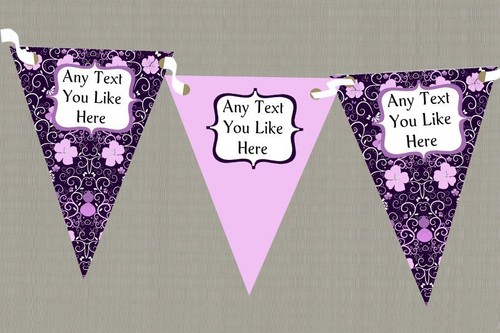 Purple and lilac floral - lilac,
