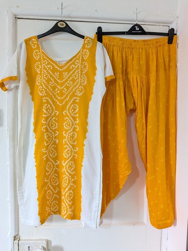 Indian bandhani salwar kameez - indian,