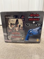 Ninja Assault w/Gcon & Cable PS2 Complete With Manual & All Inserts RARE
