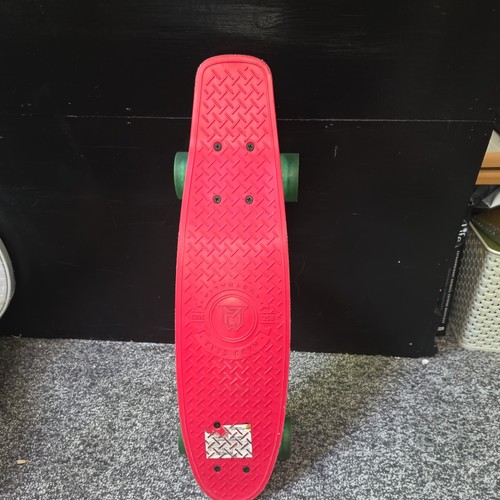 Penny board skateboard red - skateboard,