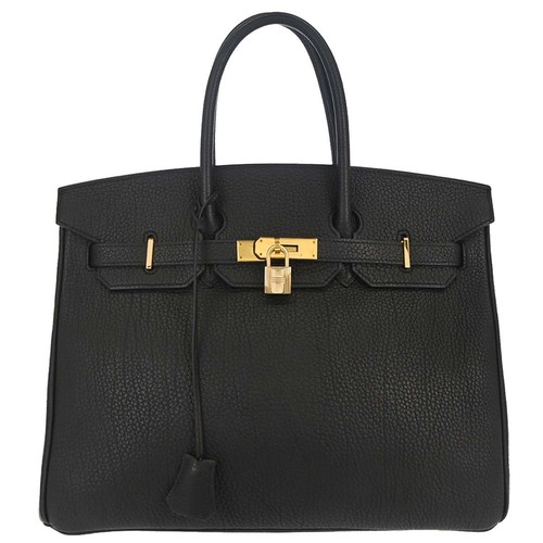 Hermes black togo - togo, birkin