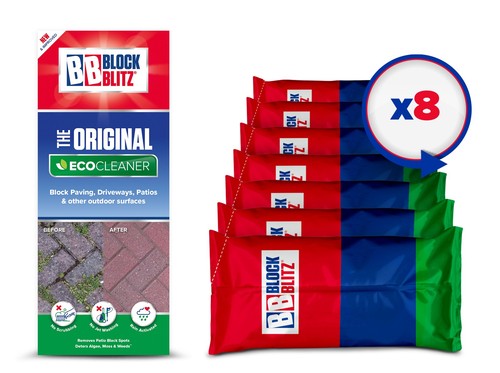 Block paving cleaner black - block,