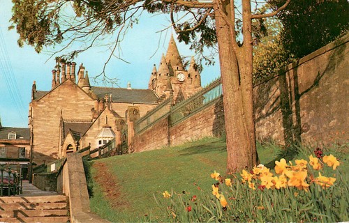 Tain castle brae - brae, postcard