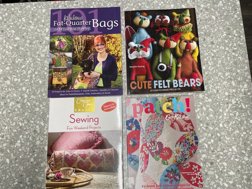 Sewing books job - books,