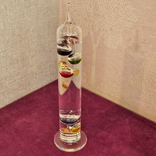 Galileo thermometer glass - galileo,