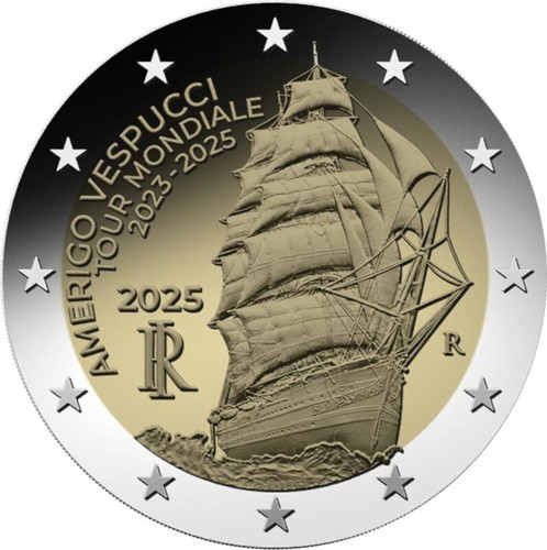 2025 italy euro unc - italy, €