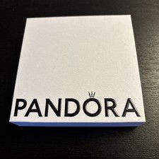 Genuine Pandora Empty Large Bracelet Necklace Gift Box Original white and black