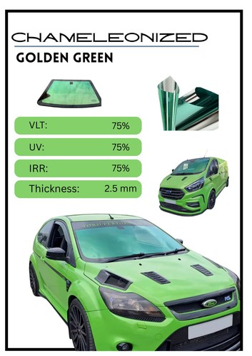 Chameleon tint film - , real