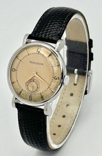 Jaeger le Coultre JLC 1940s 32mm Manual Wind Vintage Patina VGOriginal Condition