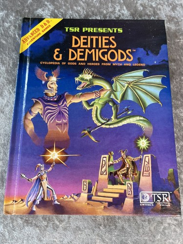 Tsr deities demigods - &,