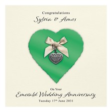 Handmade PERSONALISED Emerald