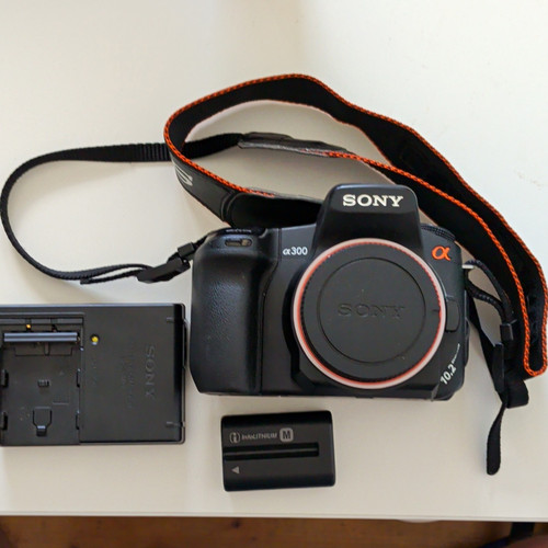 Sony alpha a300 dslr - sony,