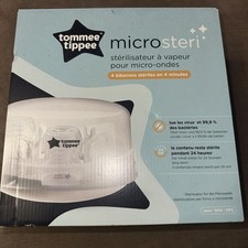 Tommee Tippee Closer to Nature Microwave Steam Steriliser Holds - 4 x Bottles