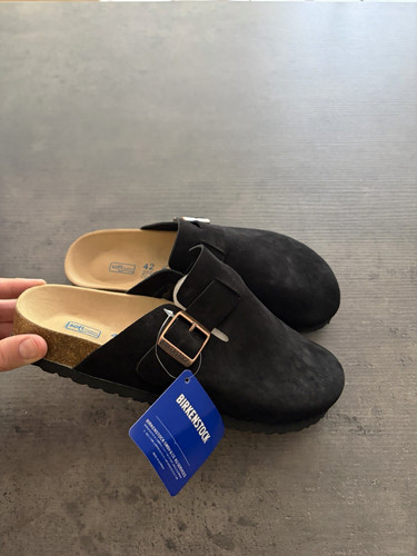 Birkenstock men boston black - men's,