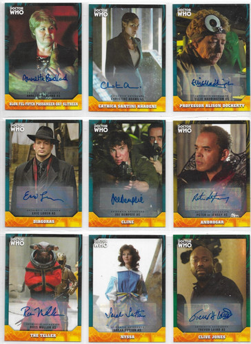 2017 topps doctor who - -,