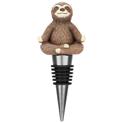 Cute sloth wine stopper - cute,