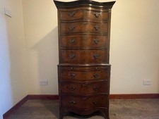Antique tallboy serpentin - antique,