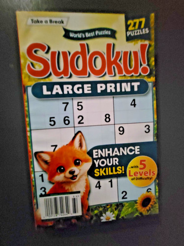 Sudoku large print - large, by