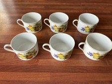 6 Royal Norfolk Cups Mugs