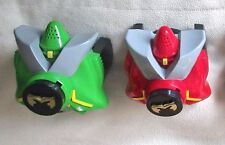 Pair of POWER RANGER Foam Disc Blaster MYSTIC FORCE GUNS vgc