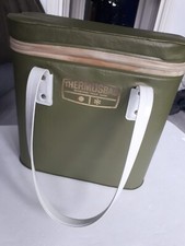 Thermos Insulated Cool Bag Lovely Vintage Olive Green Dates From  1970's