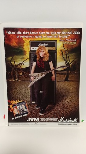 Dave mustaine marshall jvm - dave,
