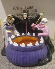 Villains Ceramic Candy Dish by The Disney Store Boxed