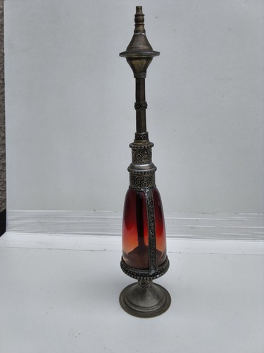 Vintage moroccan amber - amber, glass