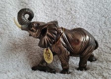 Vintage Elephant Bronze Ornament Regency Fine Arts Brand New With Label