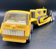 Vintage tonka yellow semi - tonka,
