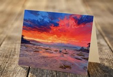 Borth-y-Gest Greetings Card