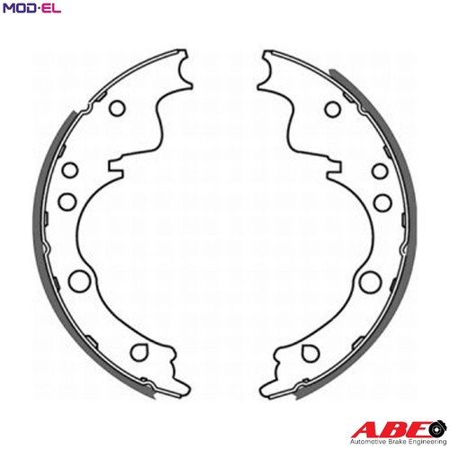 Brake shoe set - shoe,